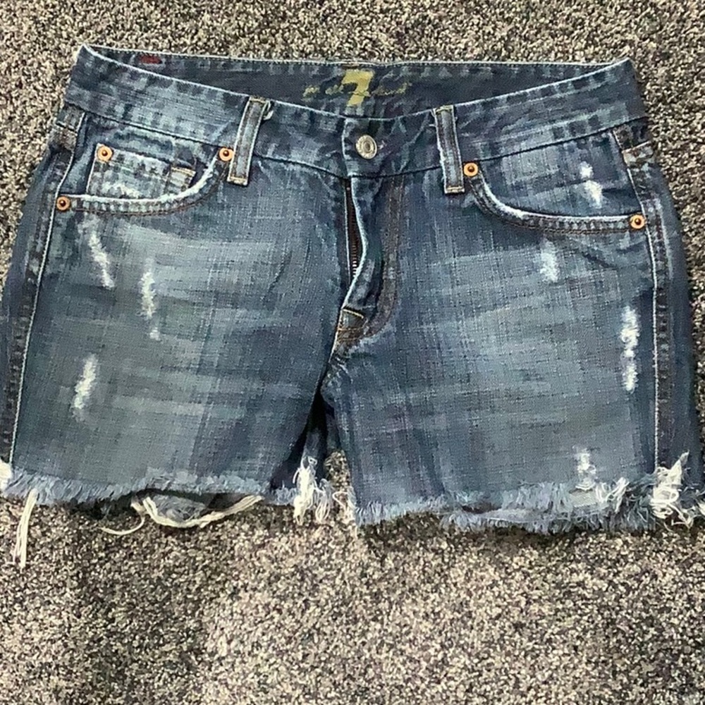 7 of all Mankind Jean shorts